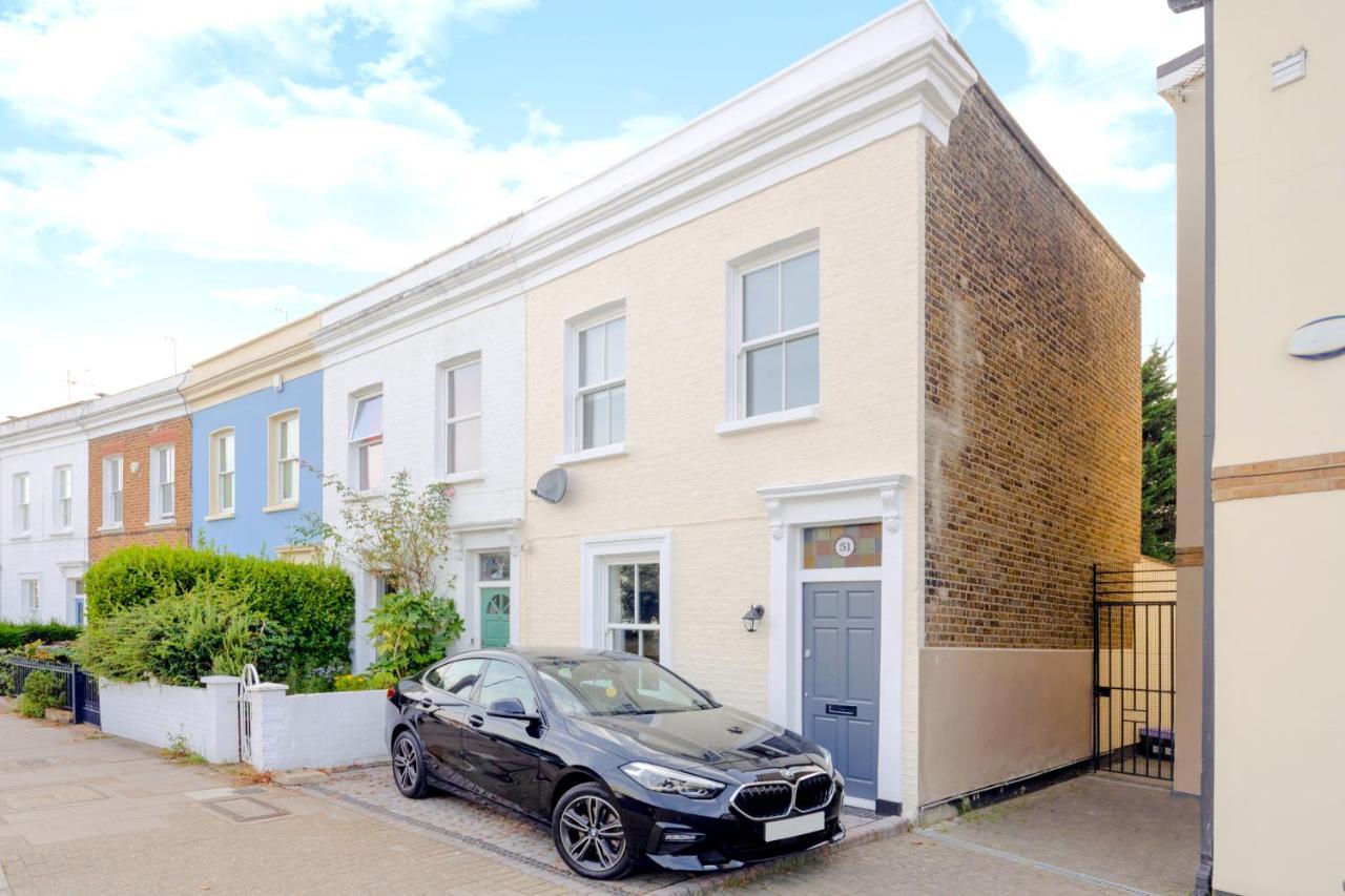 Stylish House In Wimbledon Villa Londres Exterior foto